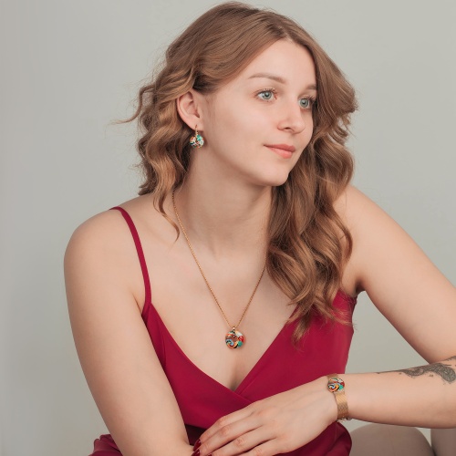 Серьги Fiore Luna, AE03784-3 G фото 2